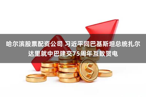 哈尔滨股票配资公司 习近平同巴基斯坦总统扎尔达里就中巴建交75周年互致贺电